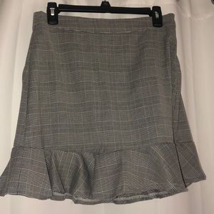 Mini skirt - checkered